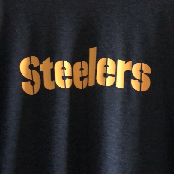 NEW Men's NFL Onfield Apparel Nike Dri-Fit Long-Sleeve Pgh Steelers Shirt - Picture 2 of 10